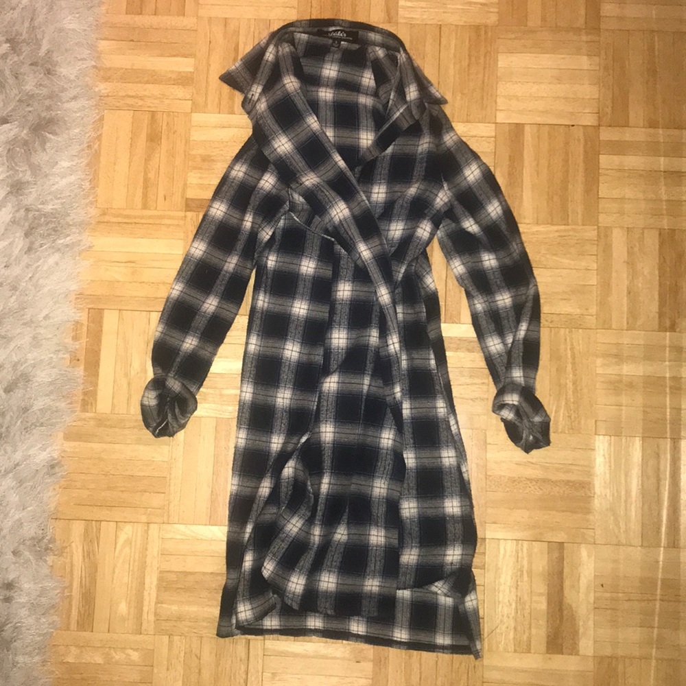 LuLus Plaid Long Dress!
